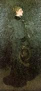 James Abbott McNeil Whistler Arrangement in Brown and Black oil on canvas